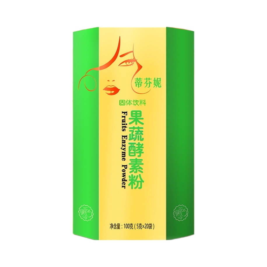 推荐商品：Difiney/蒂芬妮 果蔬酵素粉 盒装 复合水果酵素益生菌润肠排宿便