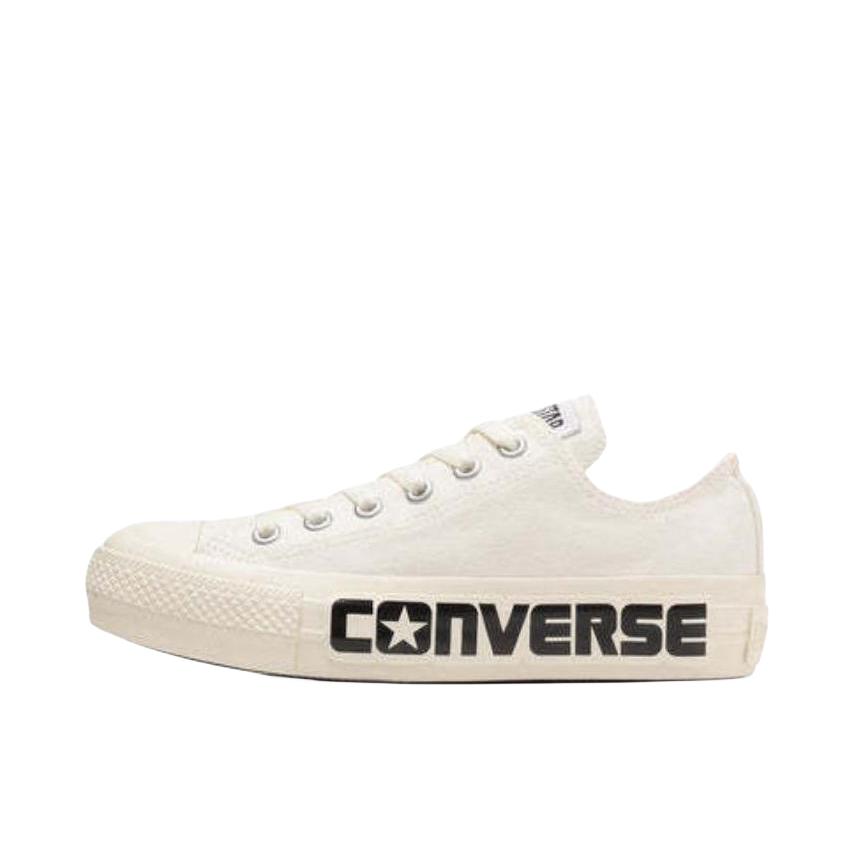 推荐商品：Converse/匡威 All Star 帆布鞋 防滑耐磨 女款/黑标/白色