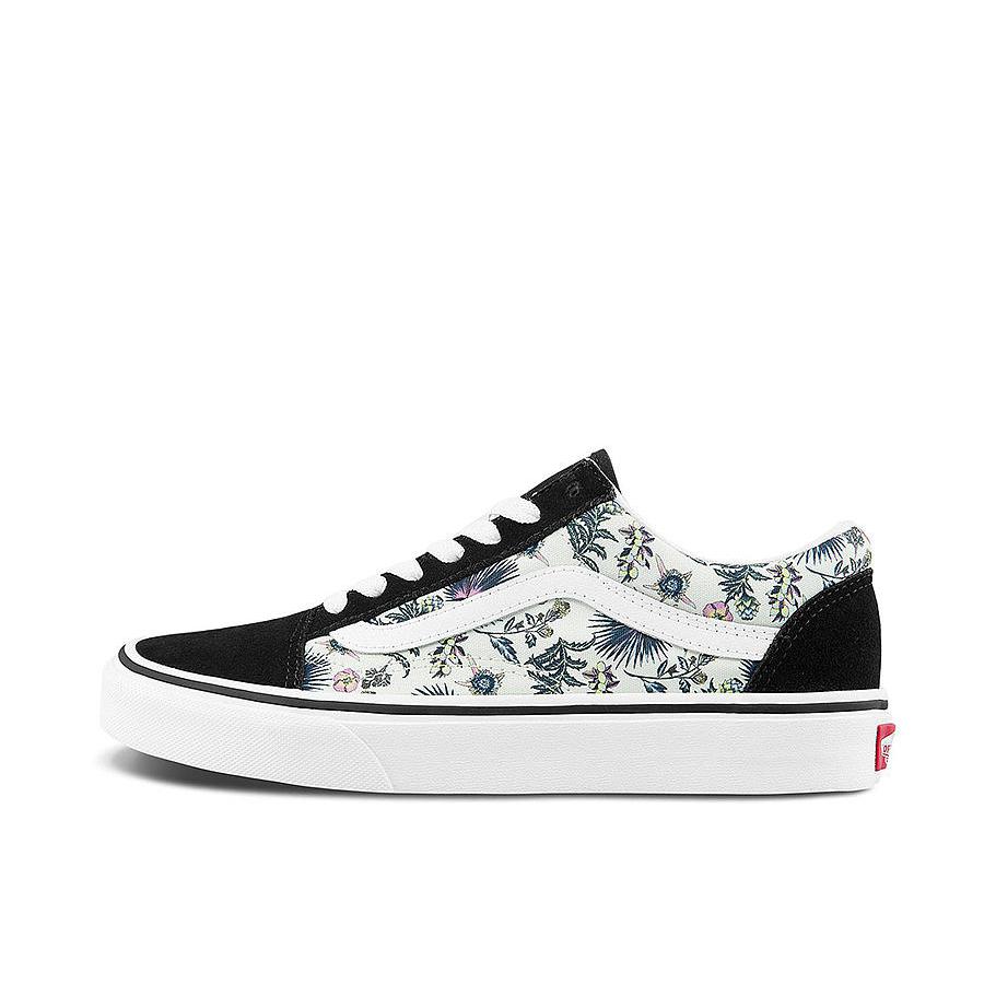 推荐商品：Vans/范斯 Old Skool 滑板鞋 板鞋 轻便防滑复古舒适经典 彩绘/黑色/白色
