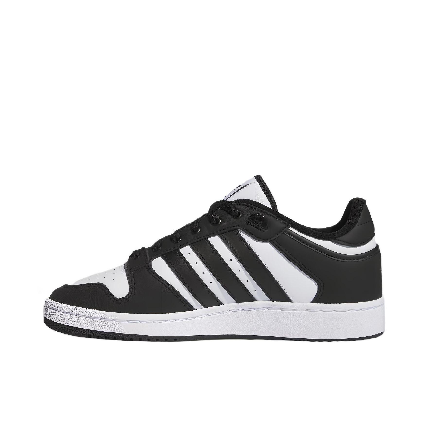 推荐商品：adidas Originals Centennial RM 板鞋 经典复古百搭防滑耐磨舒适轻便篮球风 黑色/白色