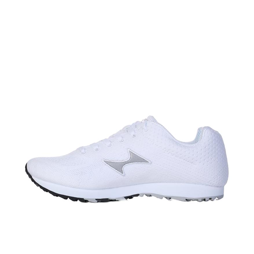 推荐商品：海尔斯 0538S 防滑透气 体育考试 跑鞋 白色 