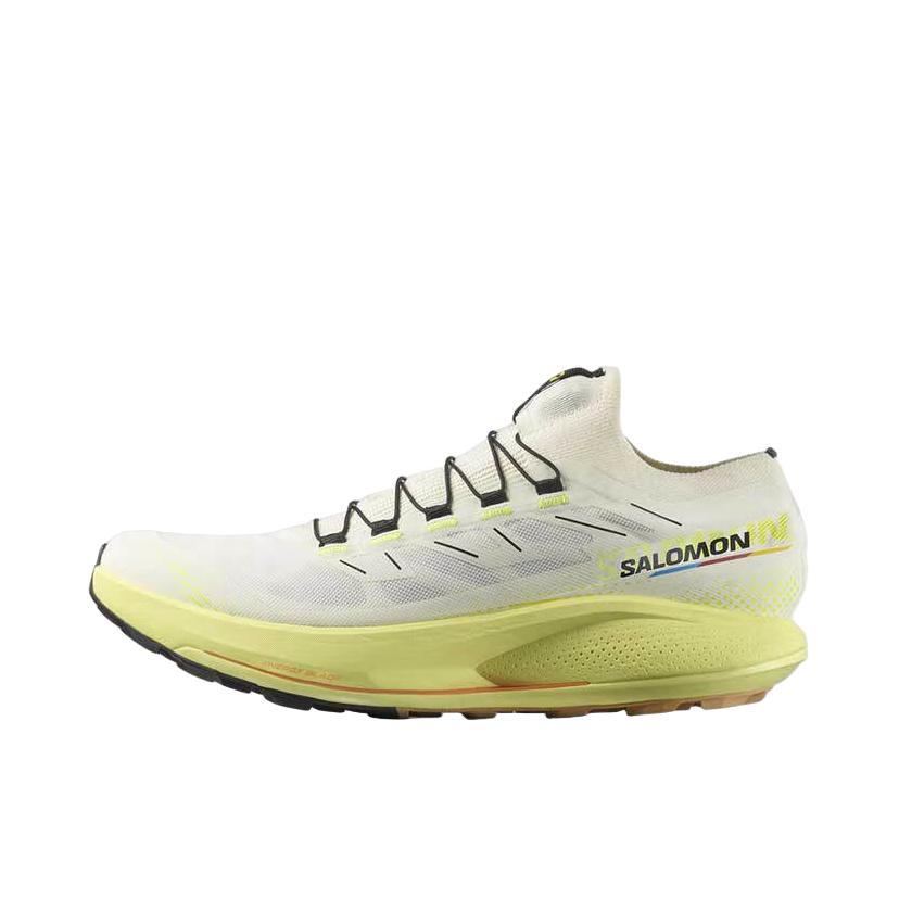 推荐商品：Salomon/萨洛蒙 Pulsar Trail Pro 2 防滑耐磨 减震弹性 轻便 越野 稳定抓地 织物 休闲运动 户外 跑鞋 女款/香草色 