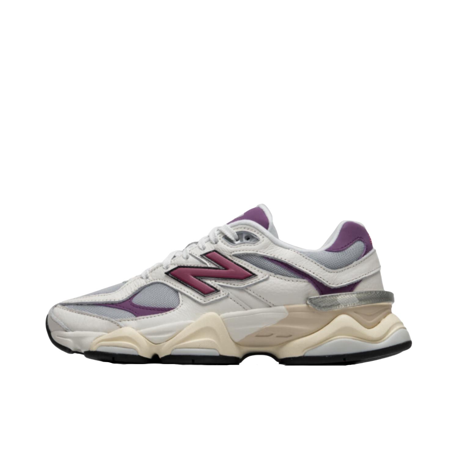 推荐商品：New Balance 9060 跑鞋 绒面革舒适减震网面透气防滑耐磨拼接复古增高圆头贴合耐穿 灰色/红色