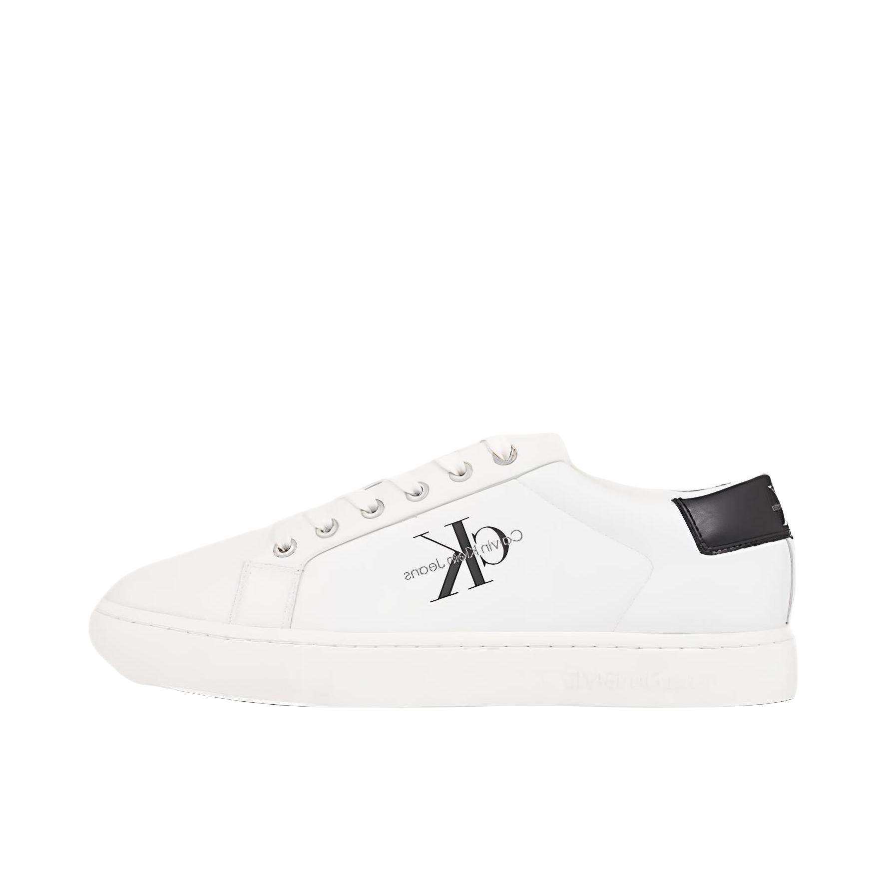 推荐商品：Calvin Klein/卡文克莱 舒适休闲 板鞋 YM00491 白色