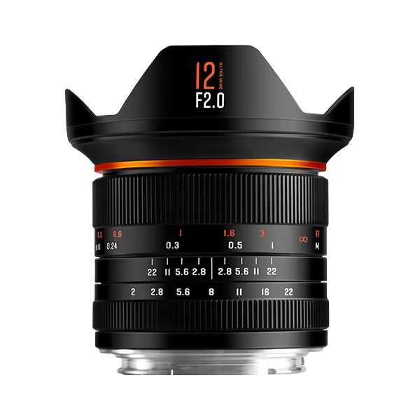 推荐商品：brightin star/星曜 12mm F2.0 III 定焦镜头 超广角 大光圈 APS-C画幅