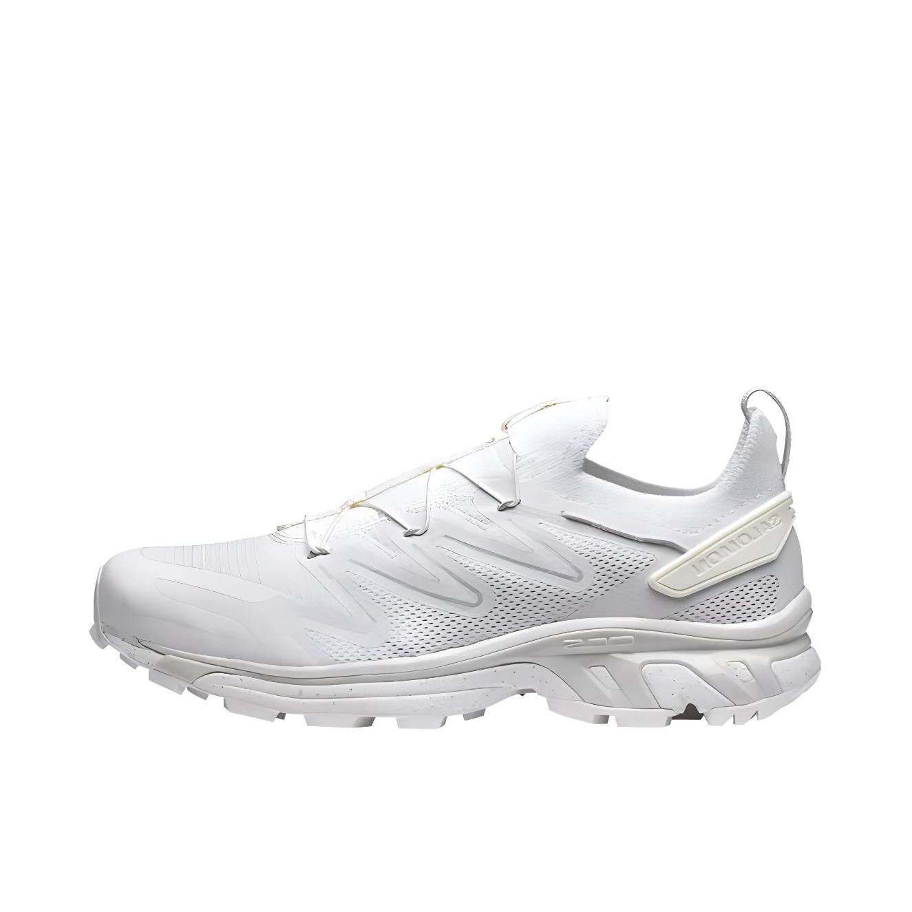 推荐商品：Salomon/萨洛蒙 XT-RUSH 2 防滑耐磨 减震 网布 百搭潮流 防水 支撑 织物 圆头 包裹 运动休闲鞋 纯白色 