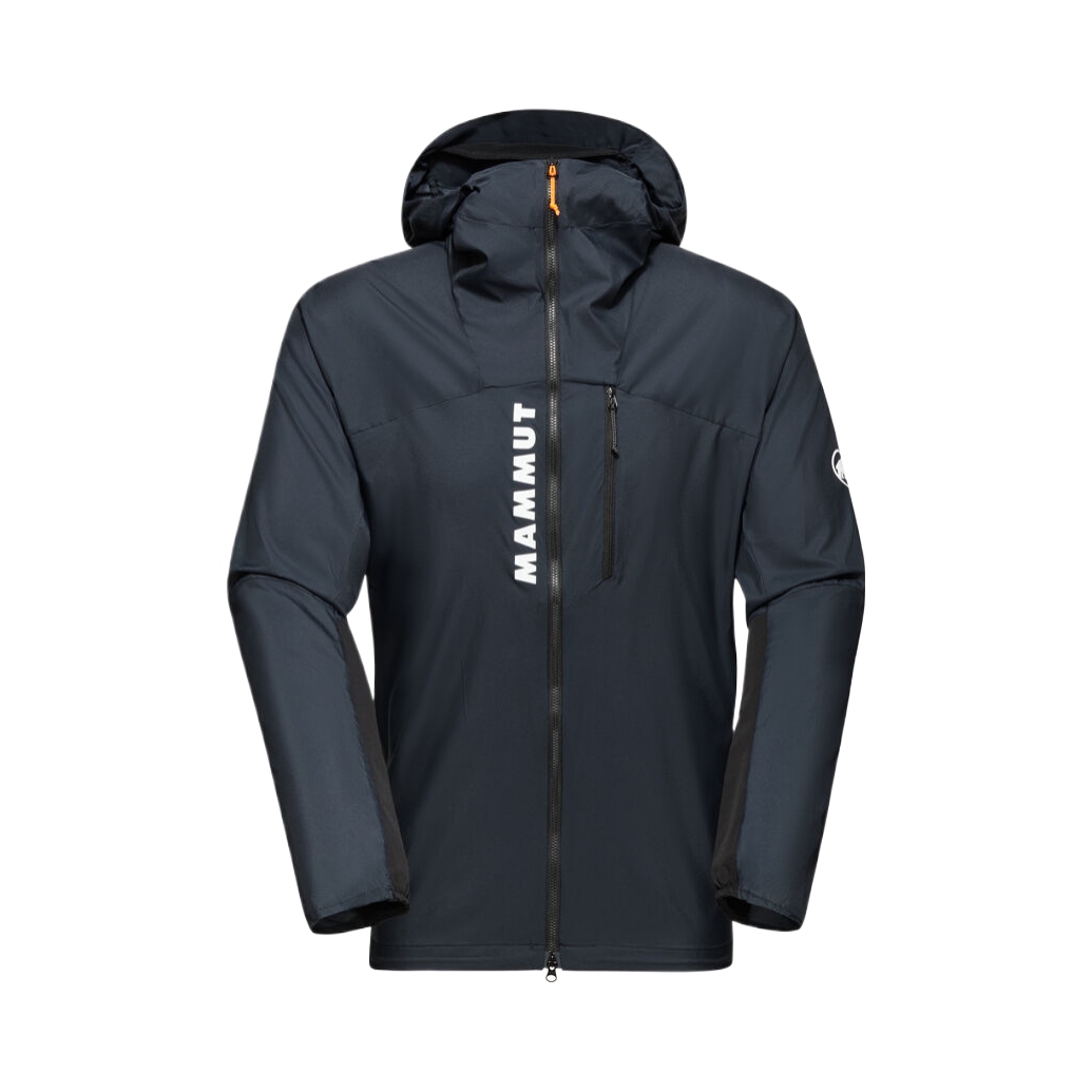 MAMMUT/猛犸象 Aenergy WB 防风防泼水拉链连帽夹克 1012-00700 黑