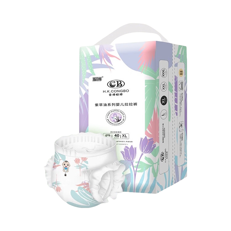 推荐商品：聪博 紫草油拉拉裤XL码 尿不湿不易红臀