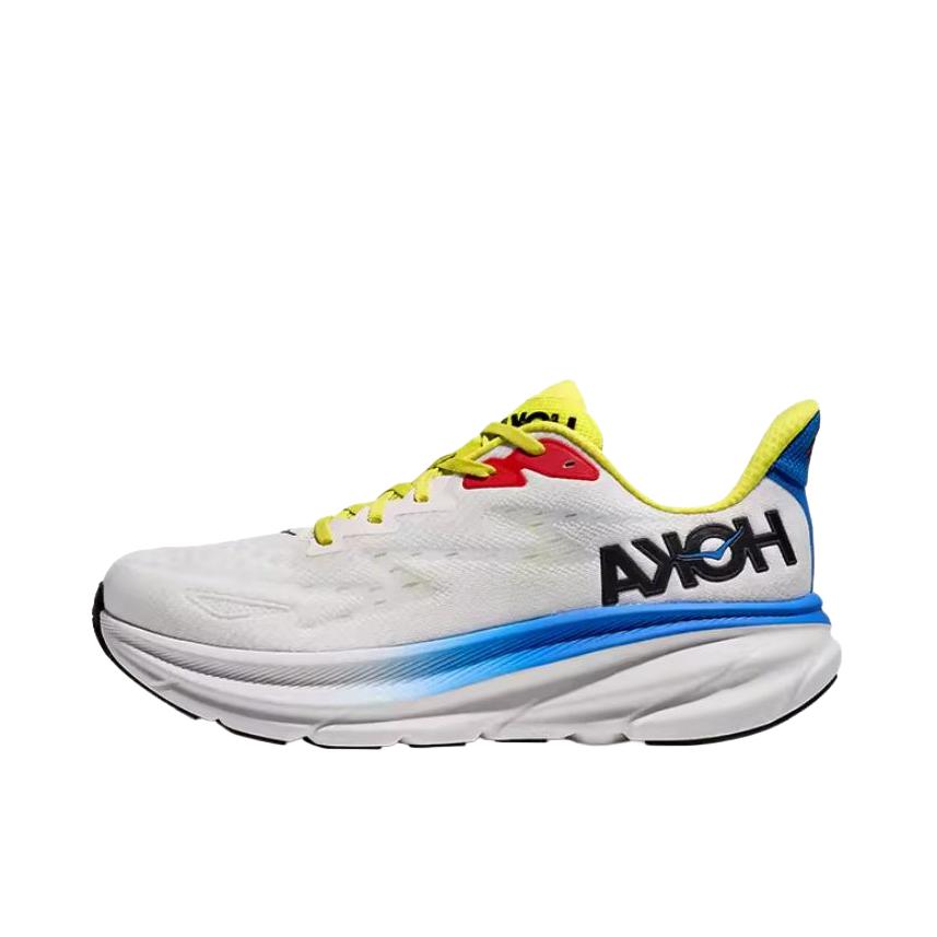 推荐商品：HOKA ONE ONE Clifton 9 克利夫顿 9 舒适减震 跑鞋 白色/蓝色/黑色/黄色/红色 
