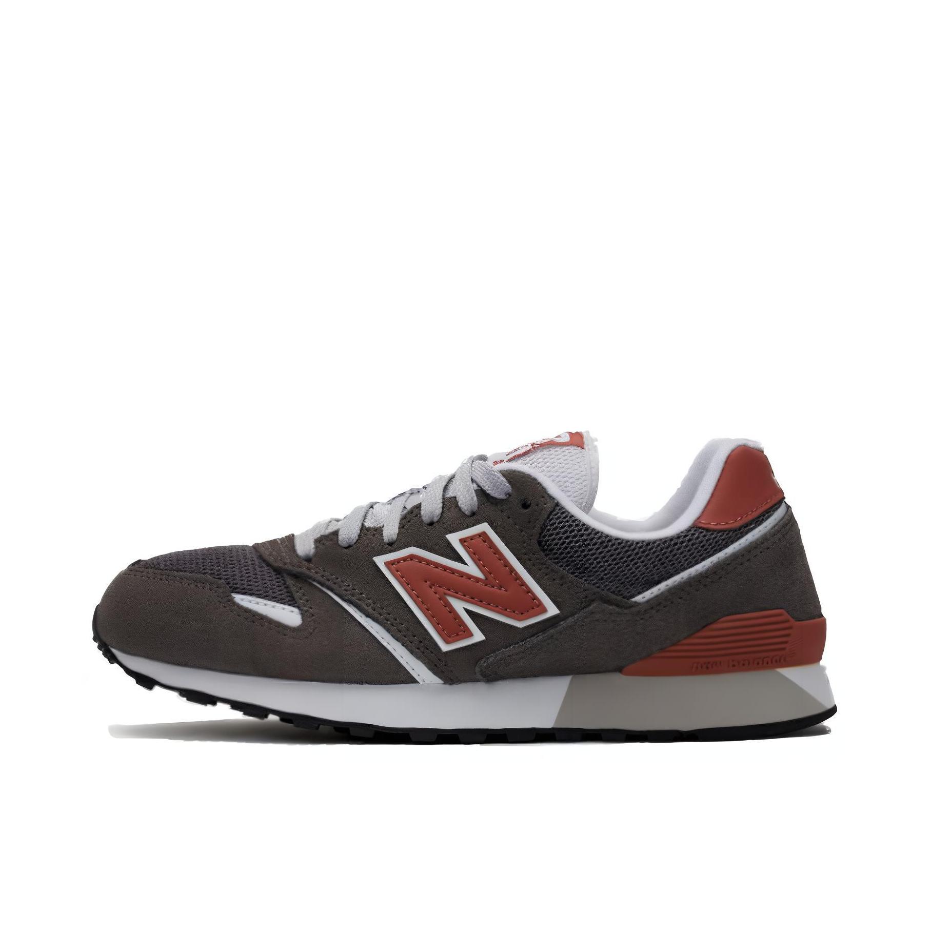 推荐商品：New Balance 446 运动休闲鞋 复古时尚百搭舒适轻便防滑耐磨透气马拉松低帮 咖啡色/红色