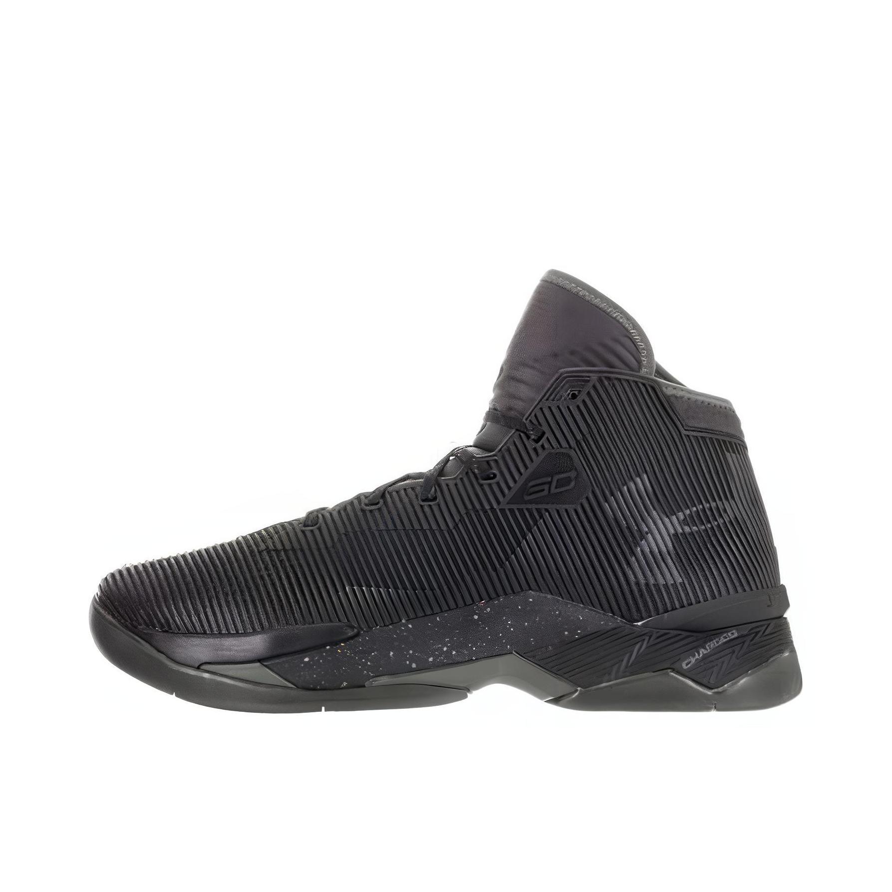 推荐商品：Under Armour/安德玛 Curry 2.5 勇士库里 实战耐磨 防滑轻便 舒适透气 圆头 平跟 篮球鞋 Black
 纯黑