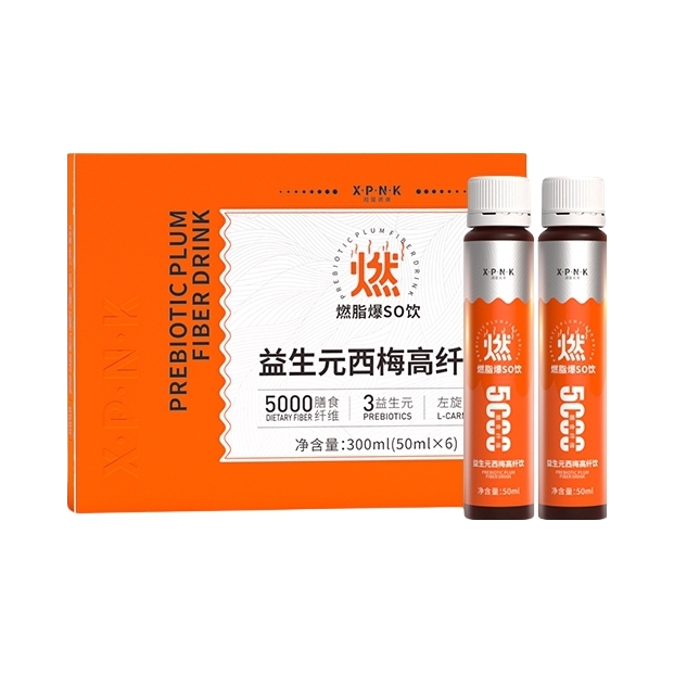 推荐商品：湘普诺康 益生元西梅高纤饮 盒装 西梅果蔬酵素 润肠排宿便