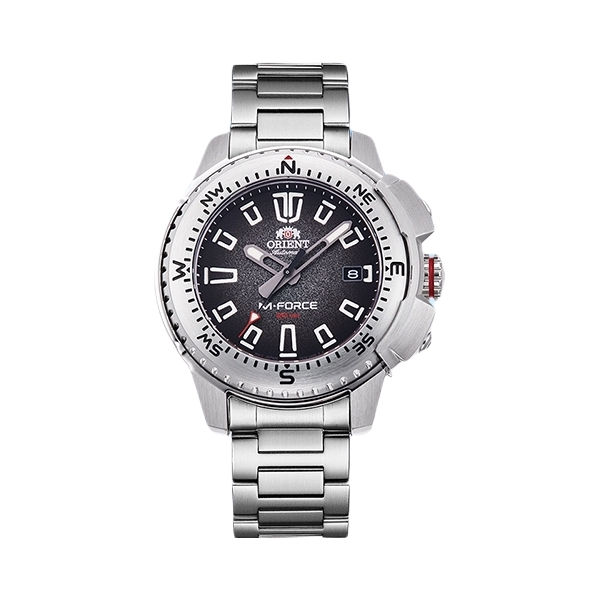 推荐商品：ORIENT/东方双狮 陆地运动系列 防震防水精钢表带全自动机械男士手表