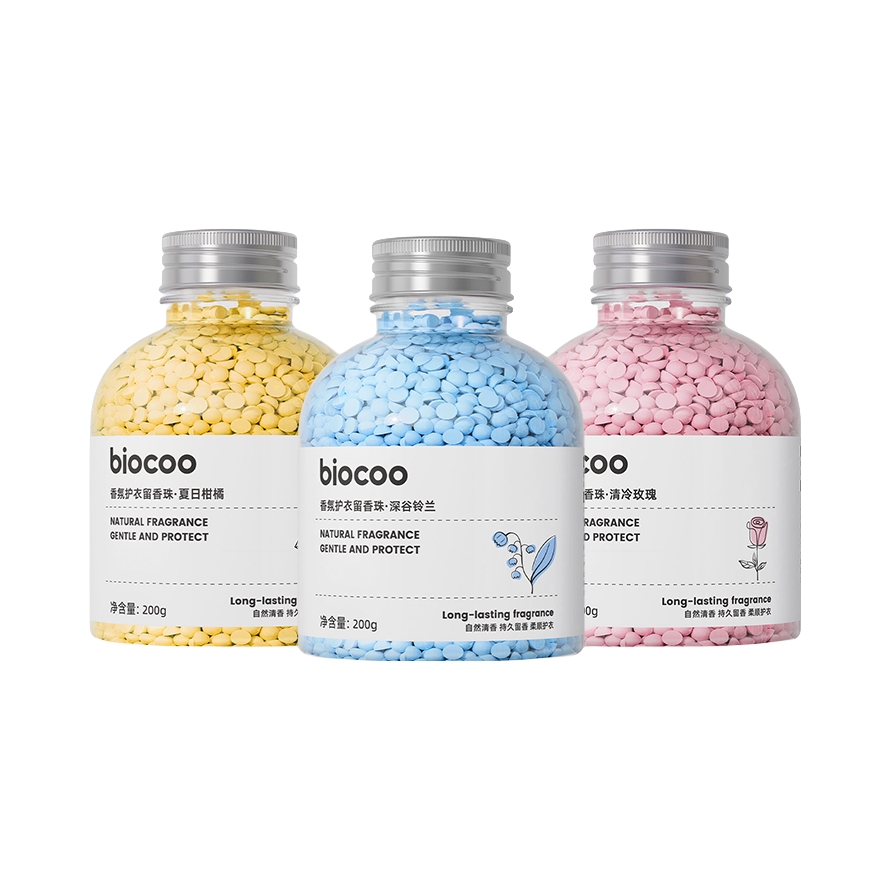 推荐商品：碧港biocoo 香氛护衣留香珠 多香型组合装 瓶装