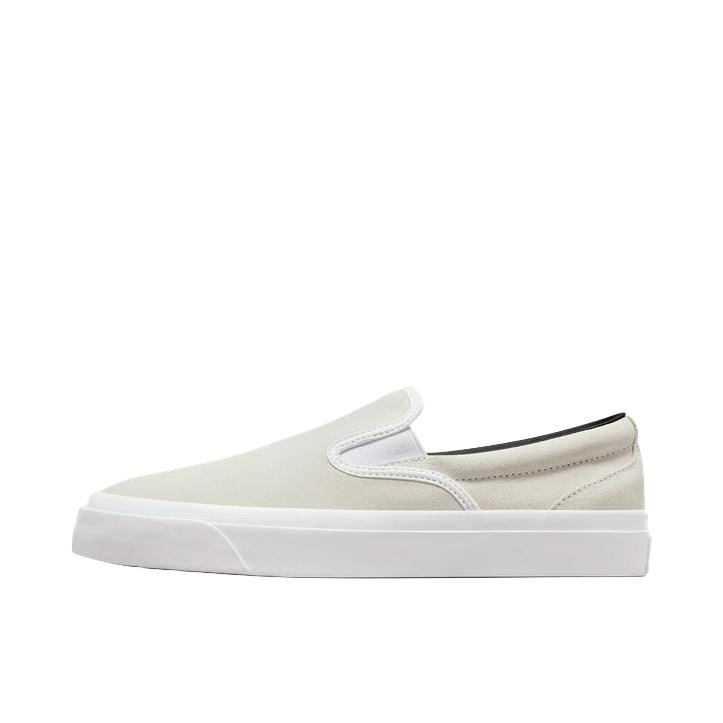 推荐商品：Converse/匡威 One Star CC slip 翻毛皮 防滑耐磨 透气 套脚 板鞋 白色
