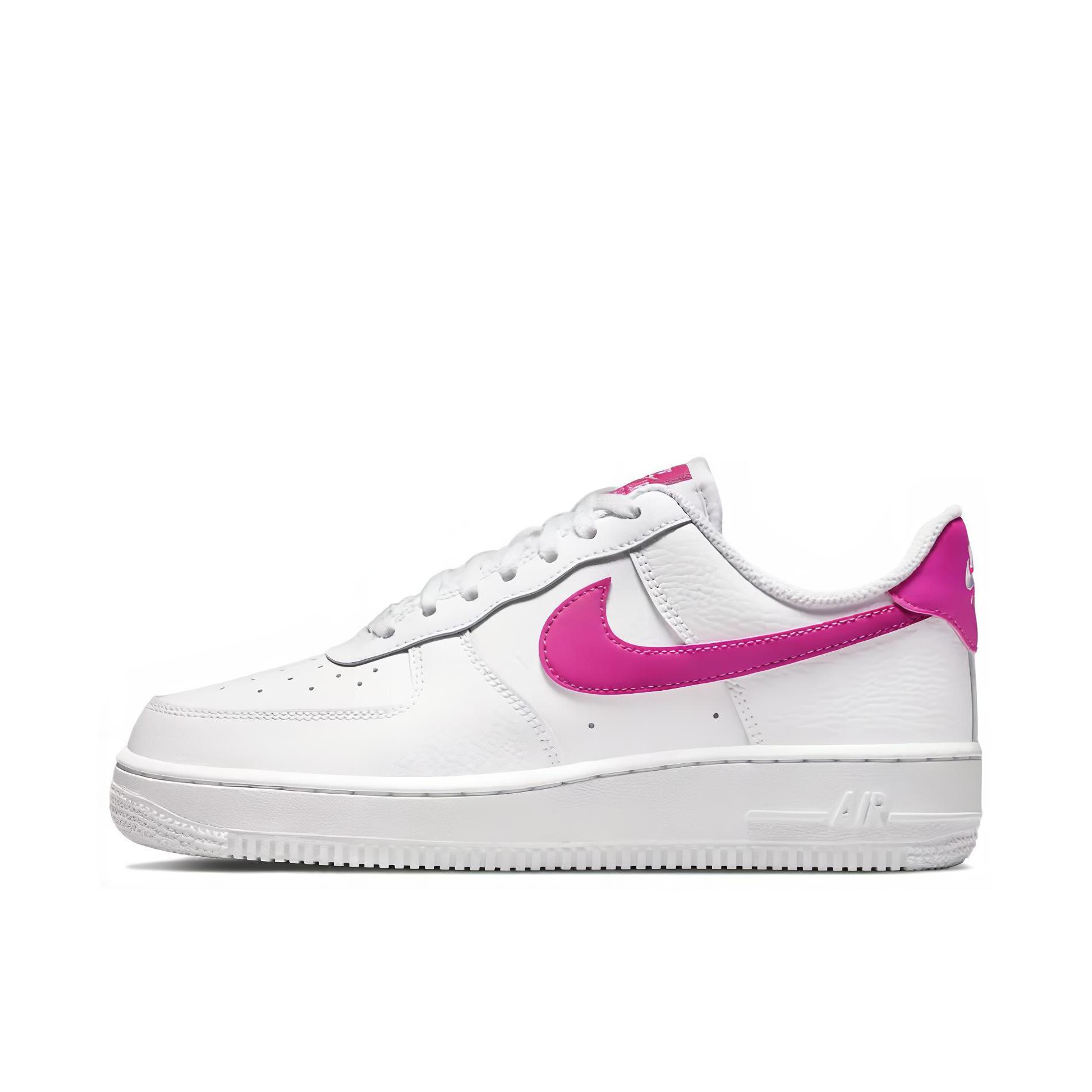 推荐商品：Nike Air Force 1 空军一号 板鞋 轻便舒适百搭耐磨防滑复古 白色/玫红