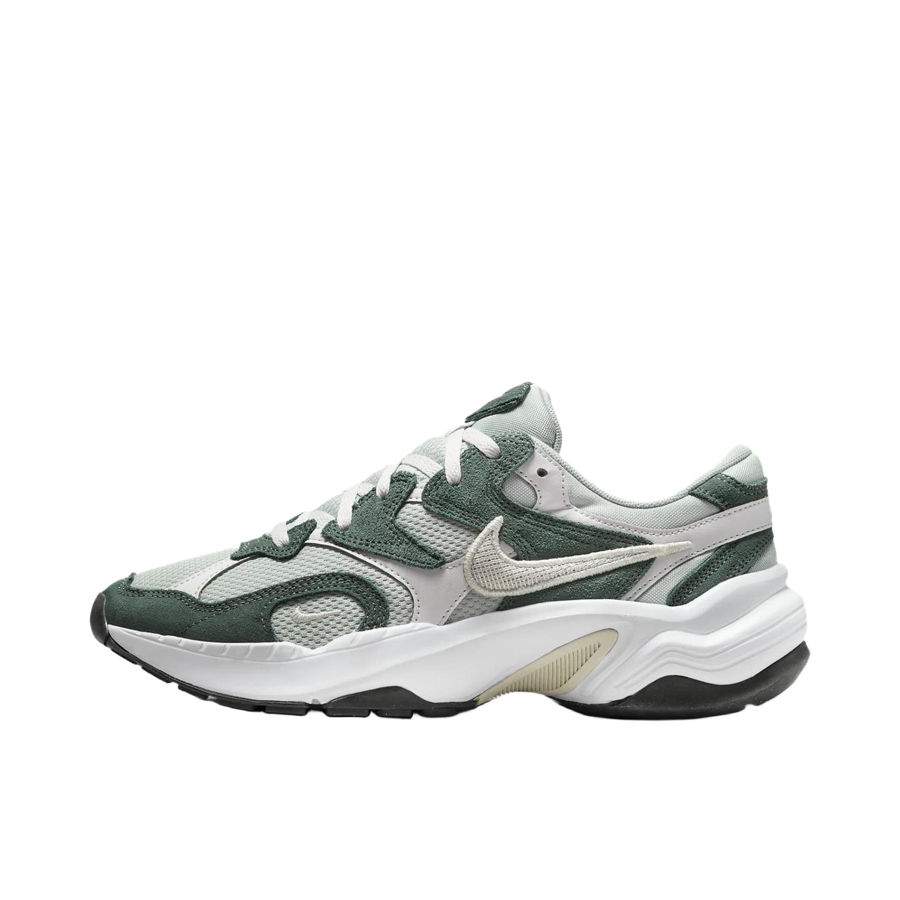 推荐商品：Nike AL8 跑鞋 减震防滑耐磨透气网布抓地舒适百搭简约复古轻便流光风 白色/绿色 