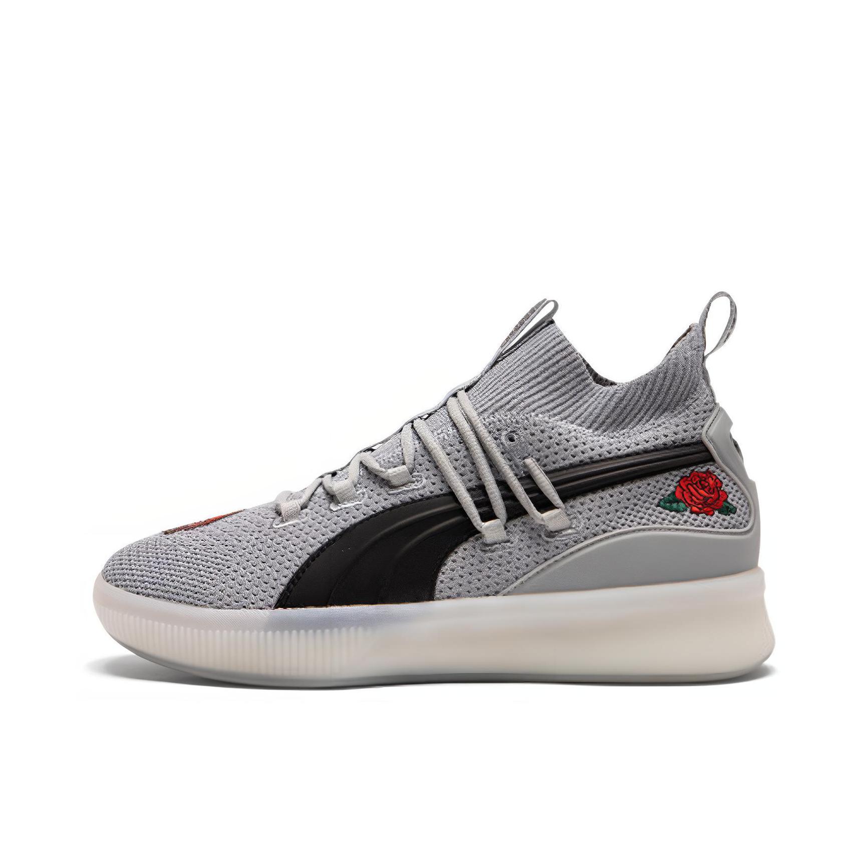 推荐商品：Puma/彪马 Clyde Court Disrupt 缓震复古 轻便透气 防滑耐磨 织物 实战 篮球鞋 ROSES 玫瑰