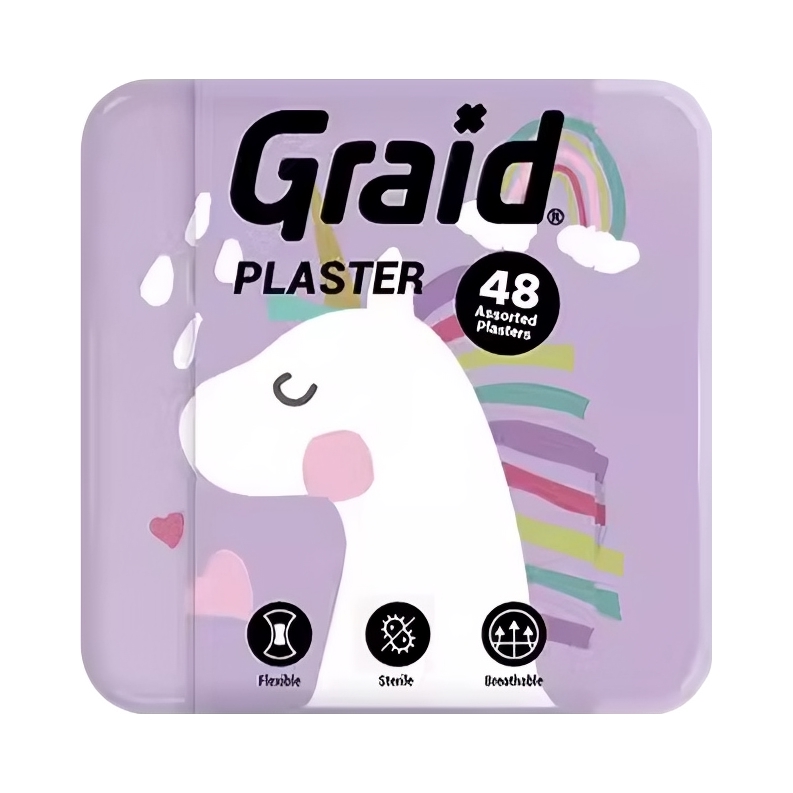 推荐商品：Graid/集瑞德 弹力型 英雄铁盒Herobox系列 创可贴 易撕透气杀菌消毒