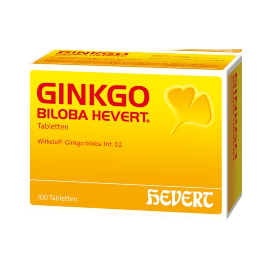 推荐商品：HEVERT/菲德 银杏叶精华片 促进脑活力改善记忆力衰退