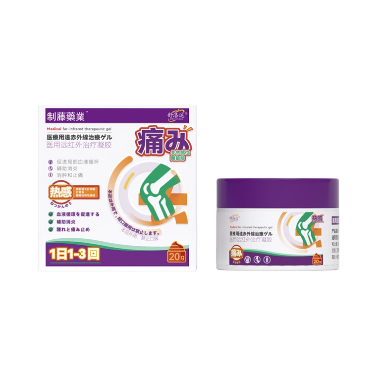 推荐商品：舒洛达 医用远红外治疗凝胶 为滑膜炎问题研发
