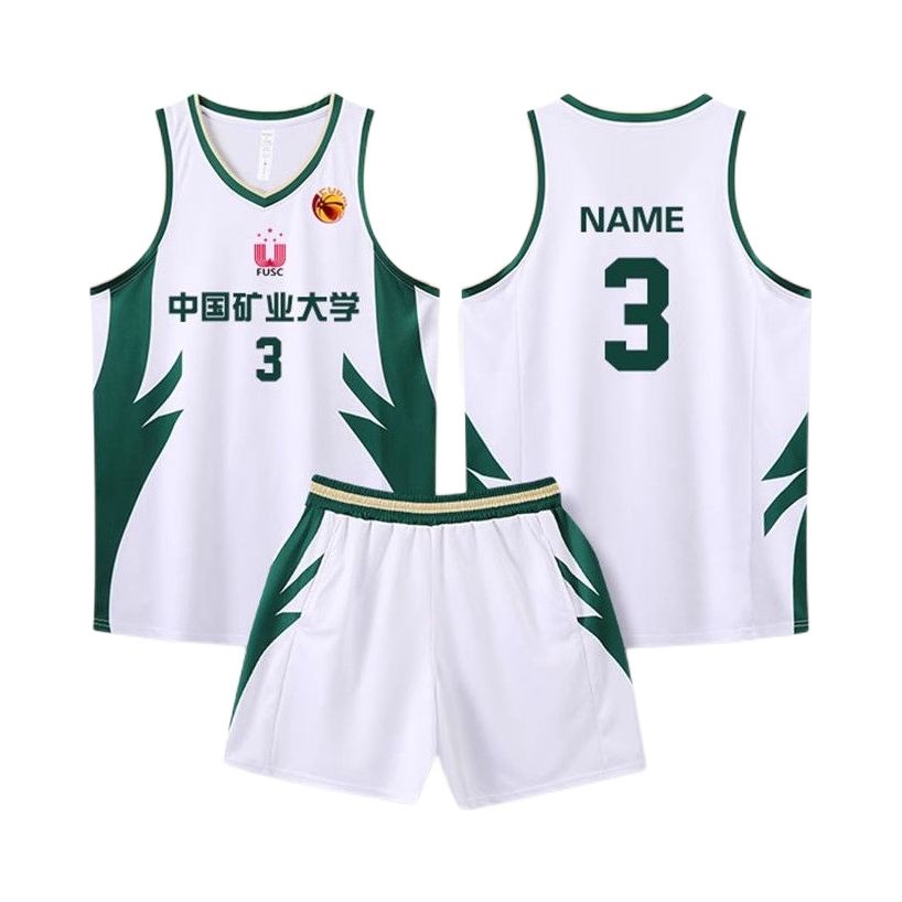 美式撞色印花V领运动套装 男女同款 基础色