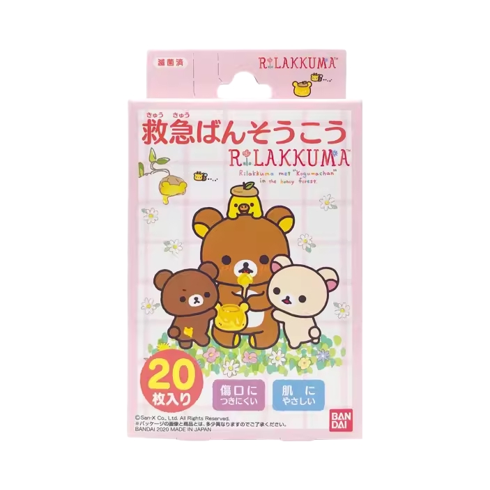 推荐商品：NICHIBAN 儿童防水透气型 卡通创可贴