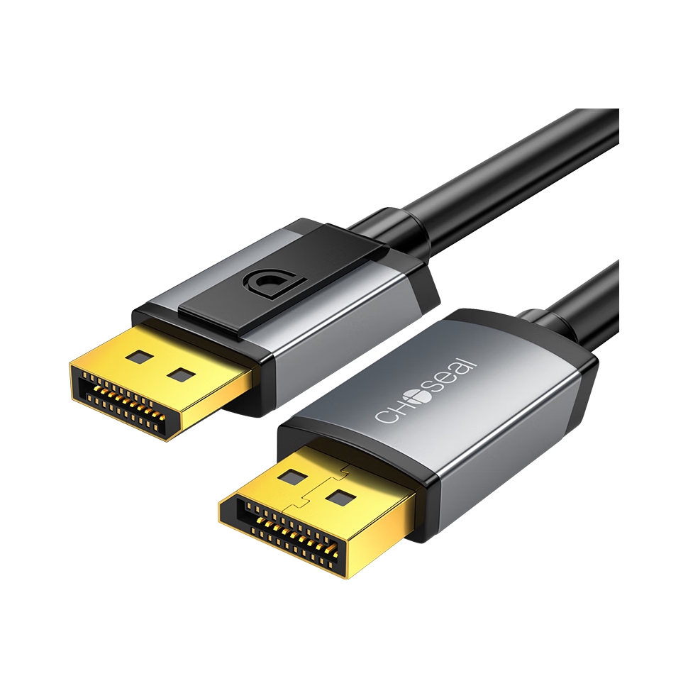推荐商品：CHOSEAL/秋叶原 QS3543 DP1.4转DP1.4 公对公 视频线 高清画质 高刷体验
