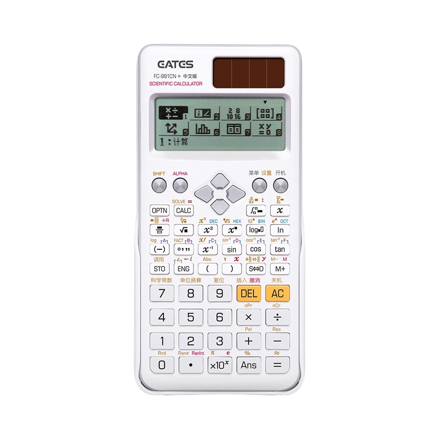 推荐商品：伊达时 FC-991CN 科学函数计算器 进制转换
