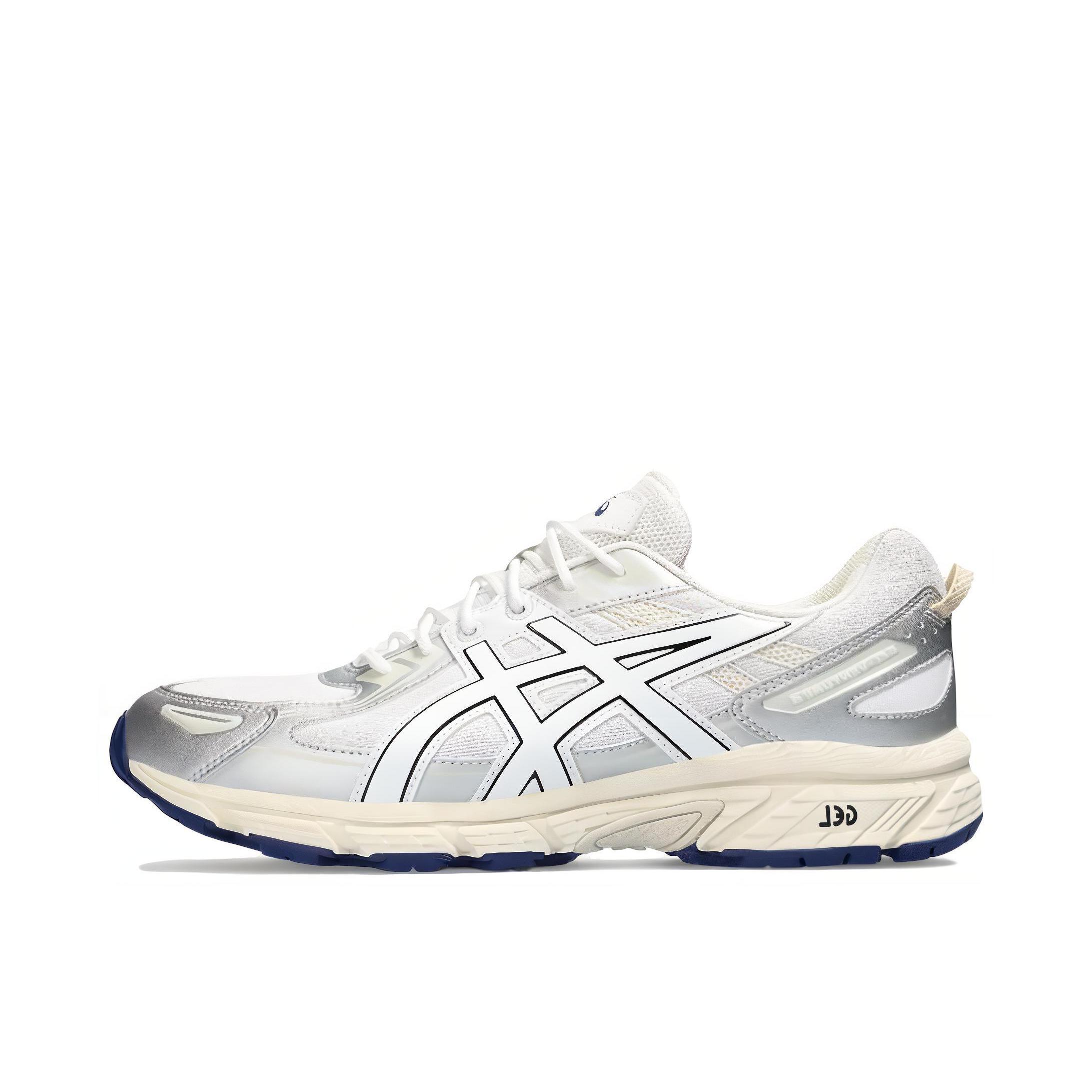 推荐商品：Asics/亚瑟士 Gel-Venture 6 跑鞋 防滑耐磨缓冲抓地减震回弹透气复古越野 白银