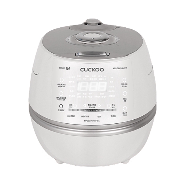 推荐商品：CUCKOO/福库 电饭煲 3L 智能数显 智能温控 自动洗涤 不粘 高压力 智能预约 不锈钢内胆 受热均匀 高温 无涂层 可更换