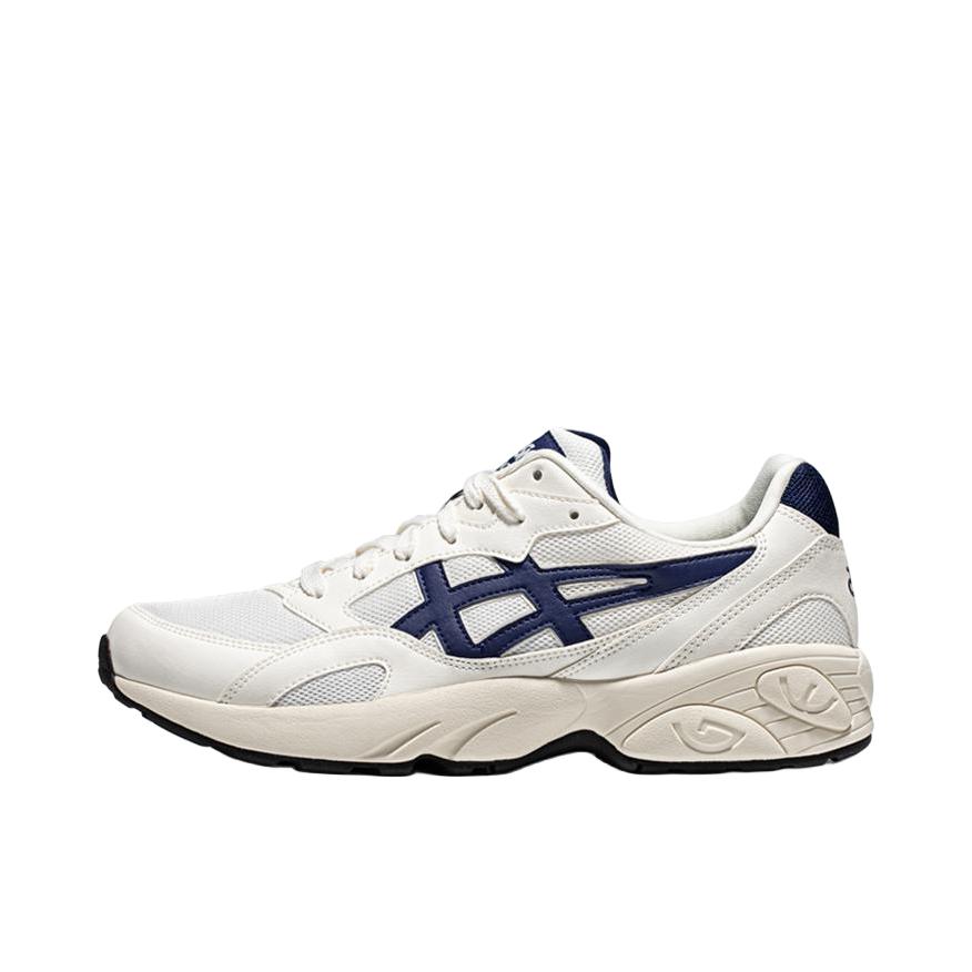 推荐商品：Asics/亚瑟士 Gel-Pacer 跑鞋 复古舒适透气防滑耐磨 白色/海军蓝