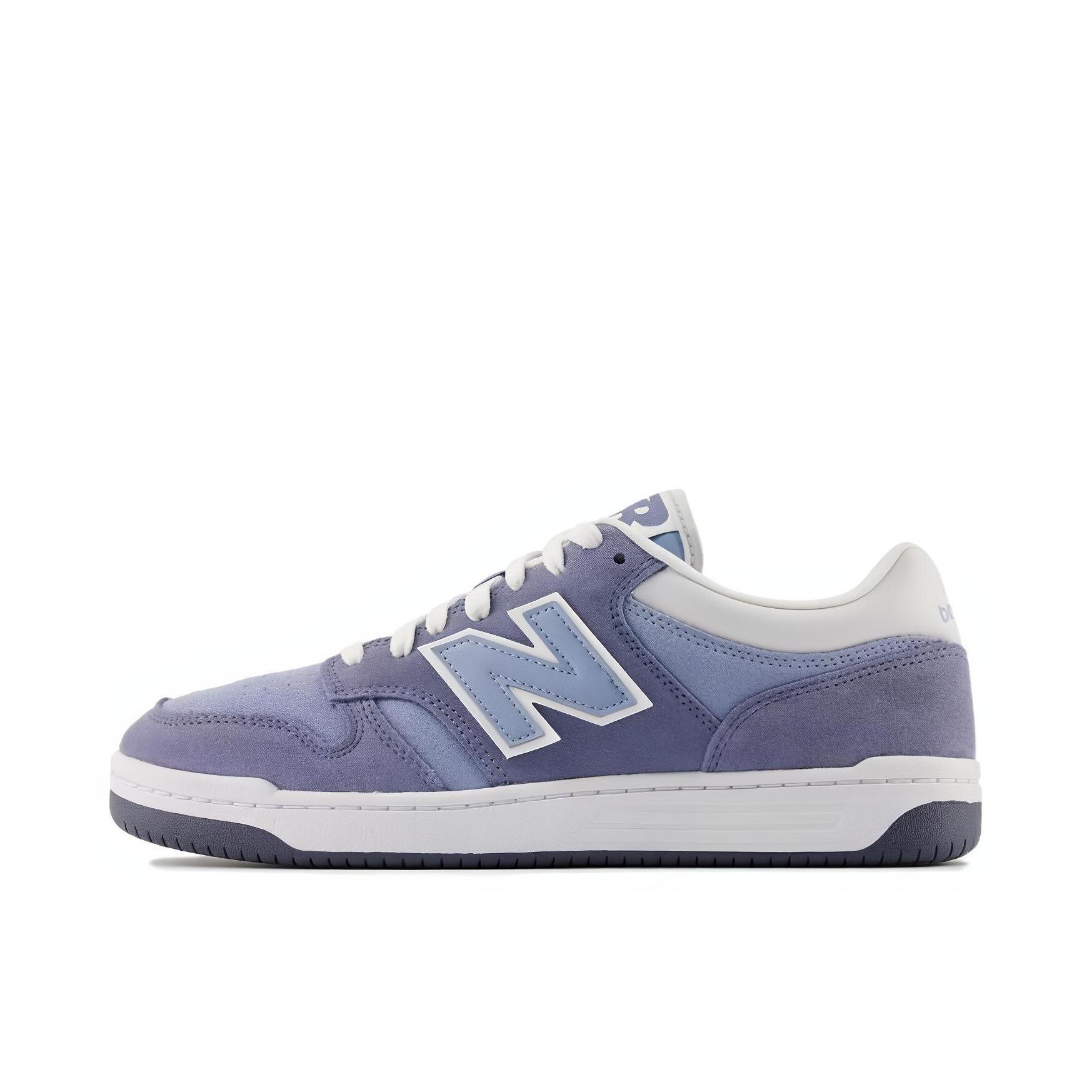 推荐商品：New Balance numeric 480 薄底 减震耐磨 防滑轻便 透气 复古 板鞋 浅蓝色/灰蓝色