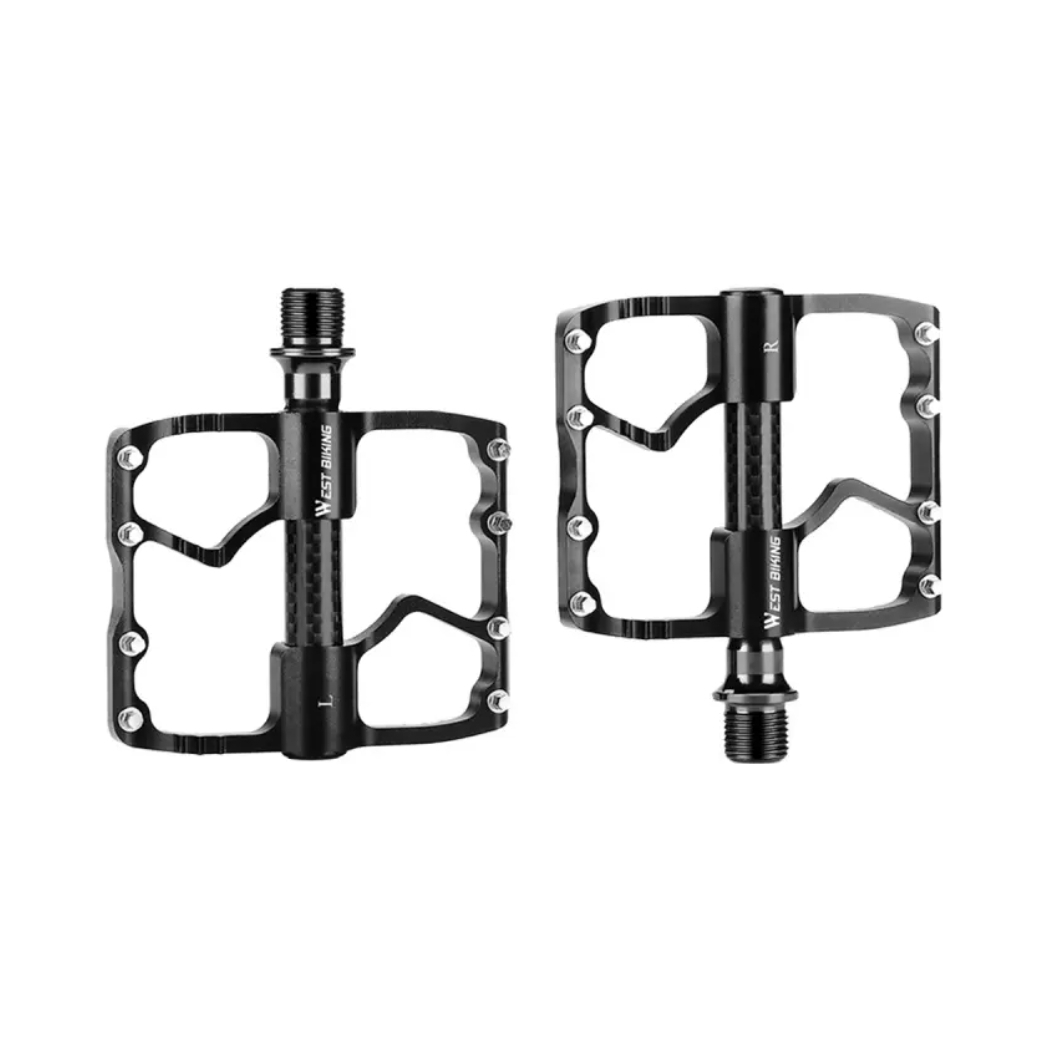 推荐商品：WEST BIKING/西骑者 碳纤维 三培林 铝合金 脚踏 0802098