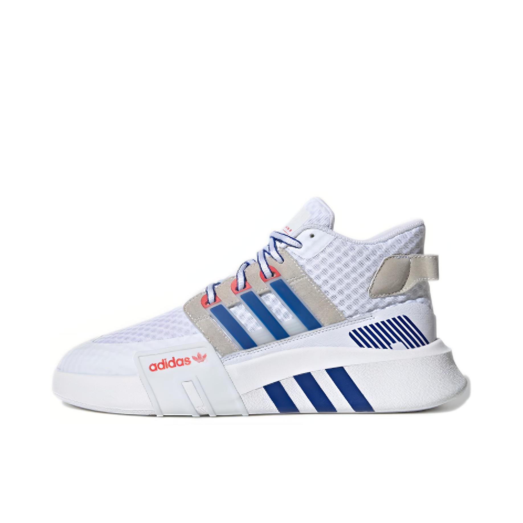 推荐商品：adidas Originals EQT BASK ADV V2 运动休闲鞋 防滑耐磨轻便透气舒适复古 蓝色/白色