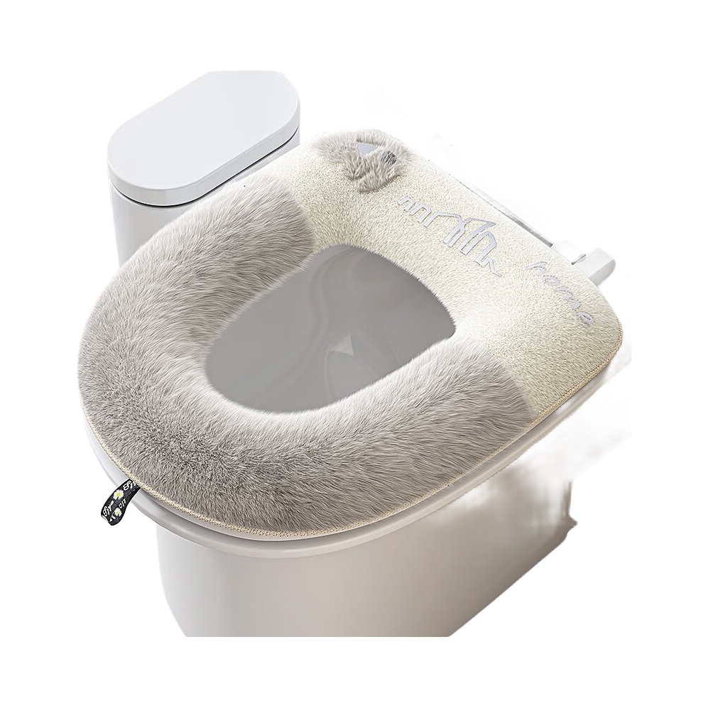 推荐商品：优勤 粘扣款 毛绒 马桶垫