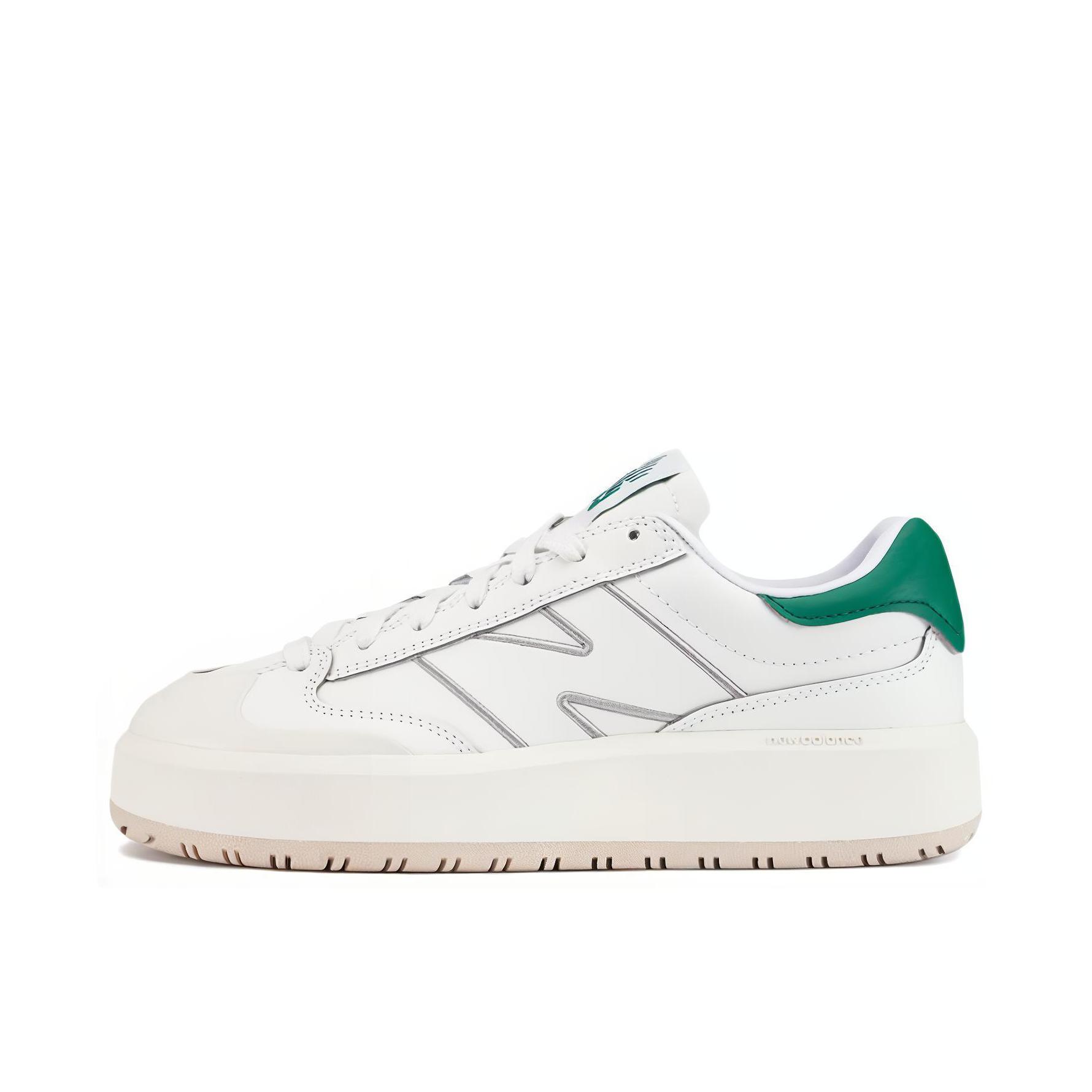 推荐商品：New Balance 302 减震 防滑耐磨 舒适百搭 复古 休闲 增高鞋 板鞋 白色/深绿色