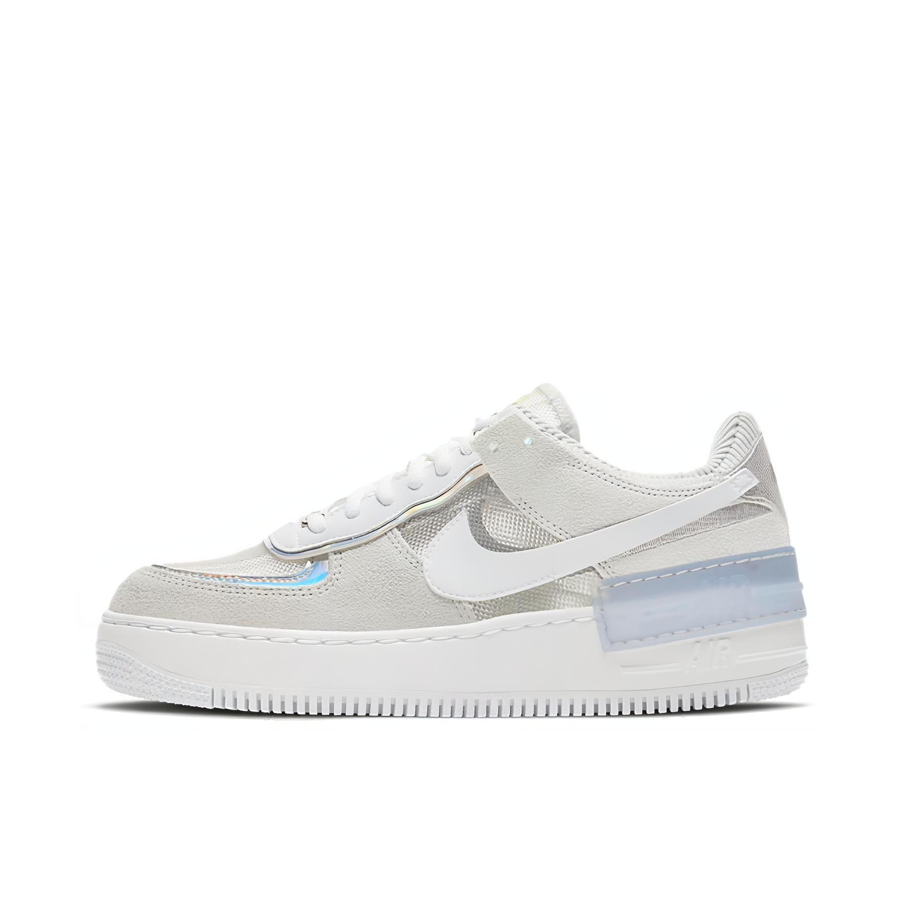 推荐商品：Nike Air Force 1 空军一号 板鞋 轻便舒适百搭耐磨防滑复古 Shadow/解构/灰色/白色/镭射