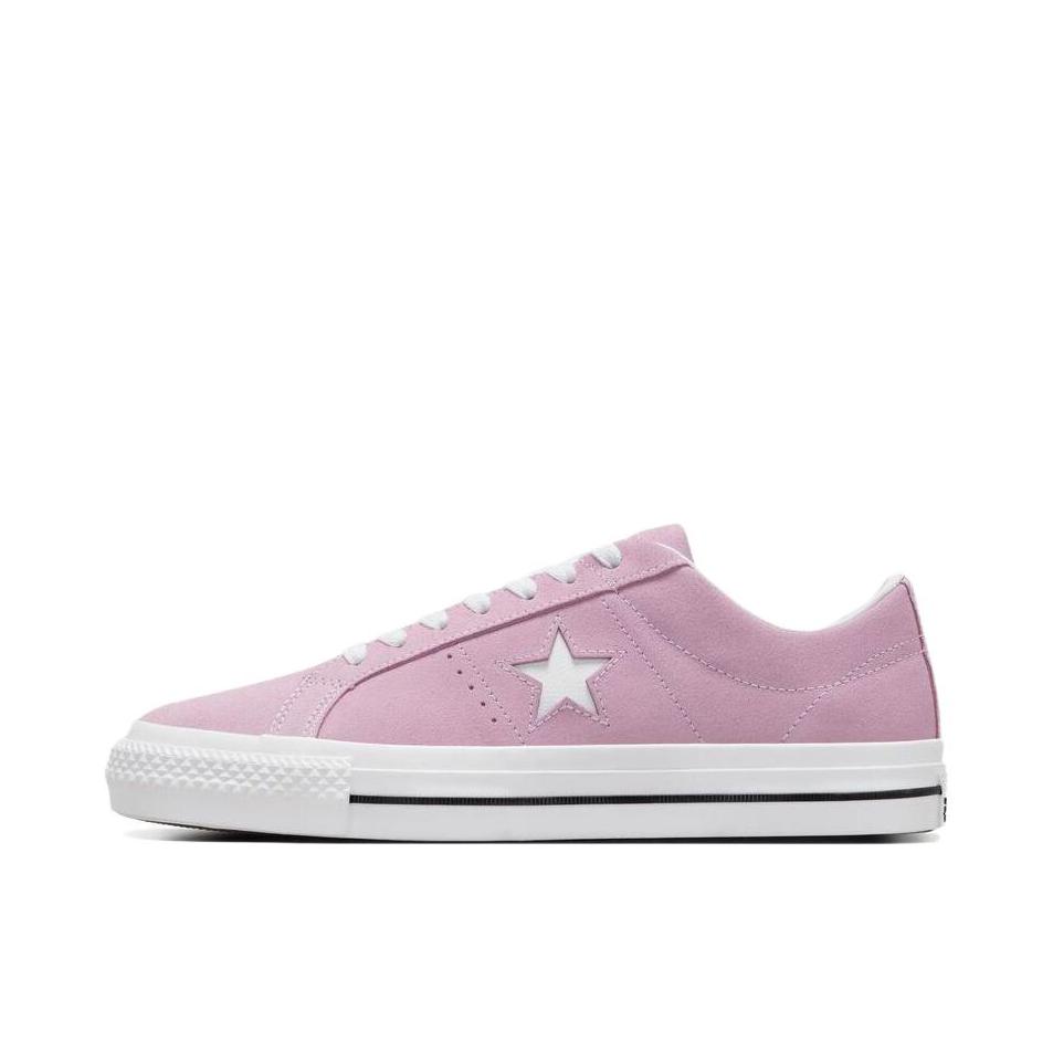 推荐商品：Converse/匡威 One Star Pro 翻毛皮 潮流复古 舒适 耐磨 防滑 板鞋 淡粉色