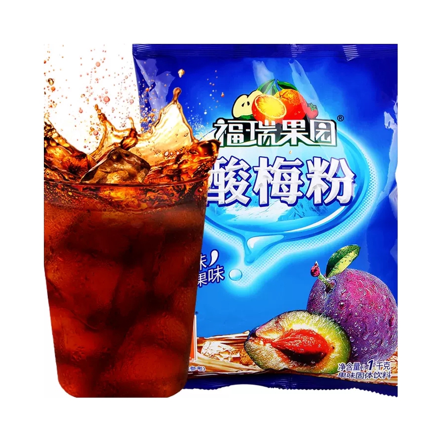 推荐商品：福瑞德 陕西特产乌梅酸梅汁果汁粉 袋装 1000g