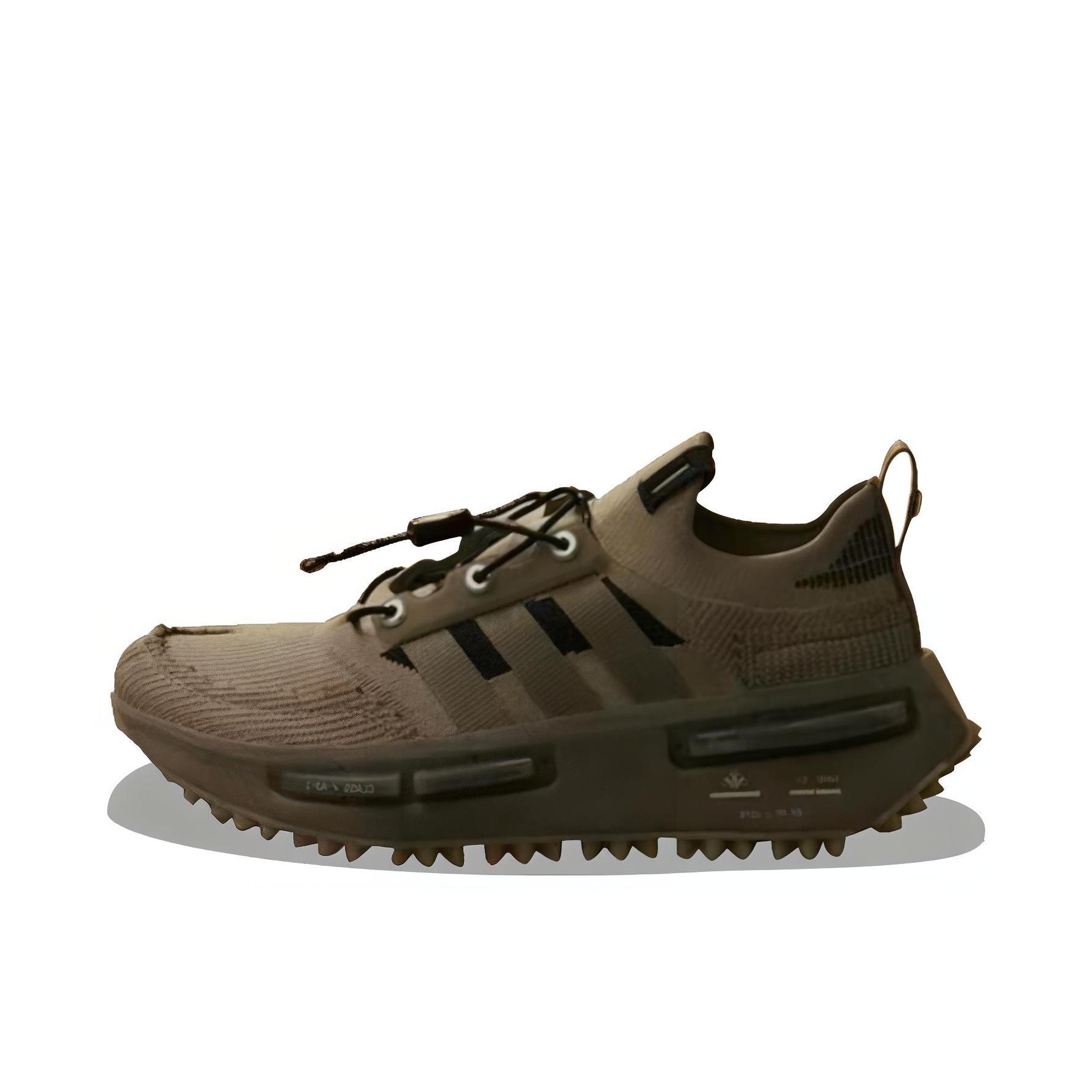 推荐商品：adidas originals NMD S1 缓震 织物 轻便 跑鞋 HAMCUS联名/灰绿/黑色