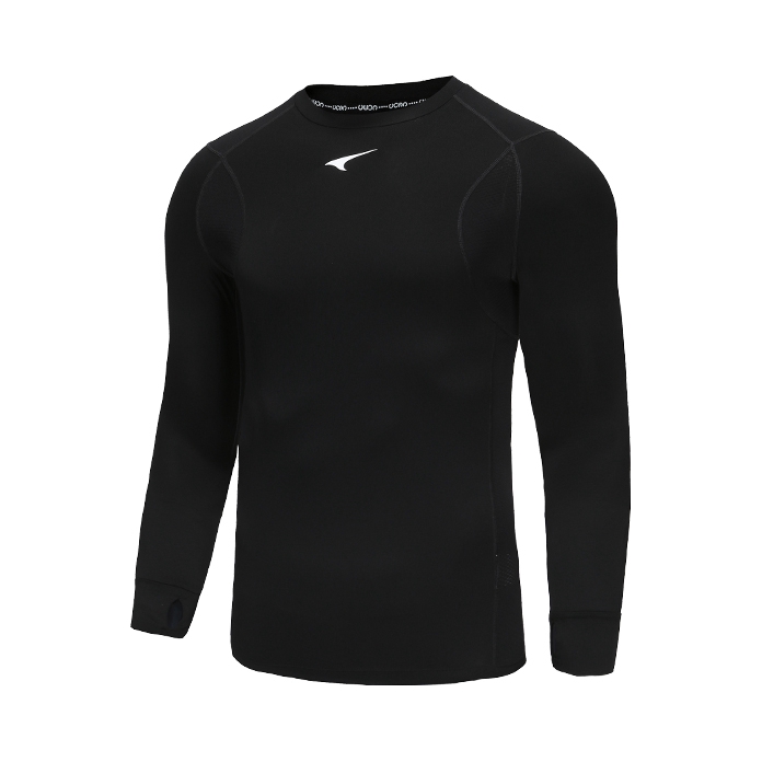 推荐商品：ucan/锐克  速干透气耐磨磨毛加绒内搭长袖紧身衣 222105086NRYX 黑