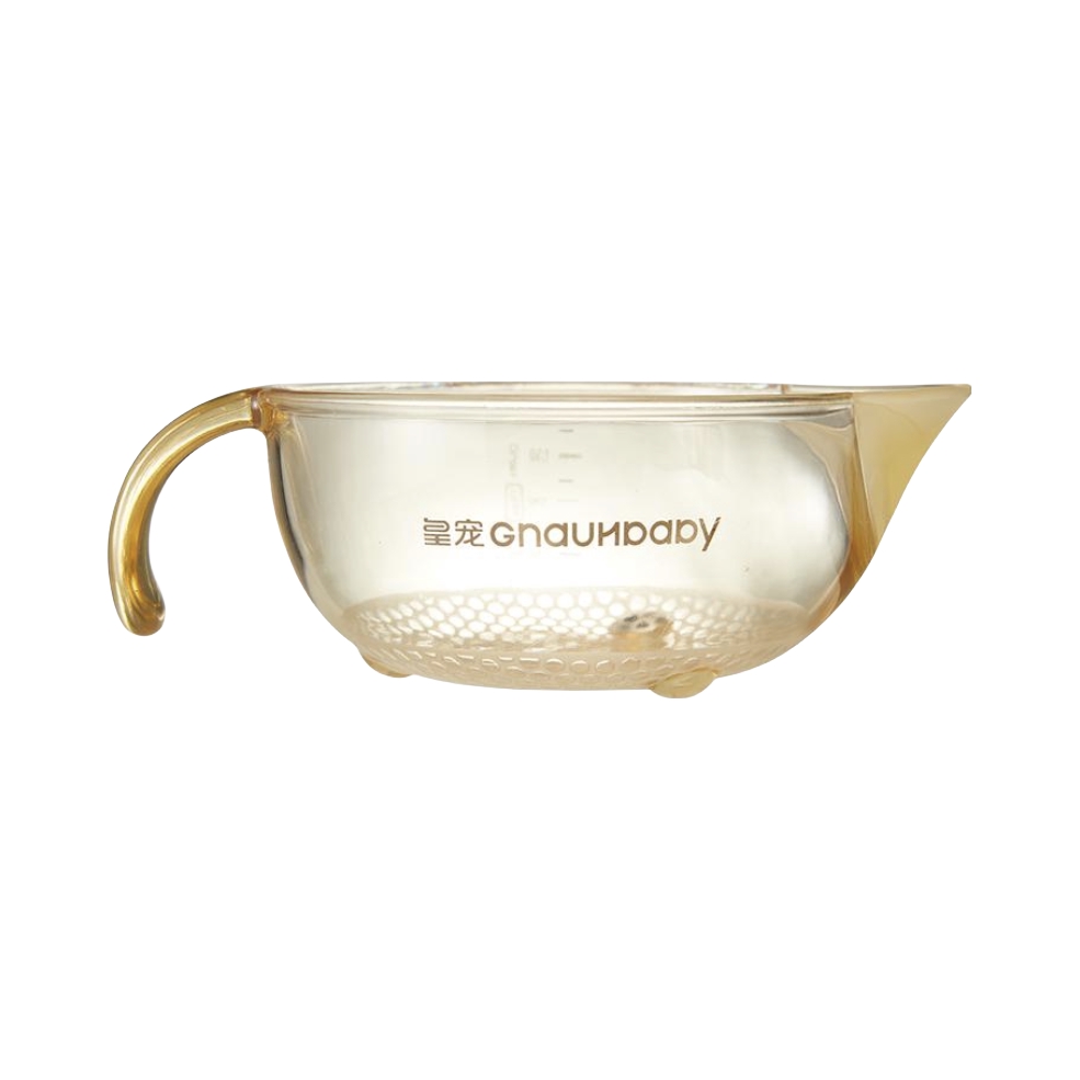 推荐商品：皇宠/GNAUHBABY 新生儿PPSU辅食碗喂奶喂水吃米糊