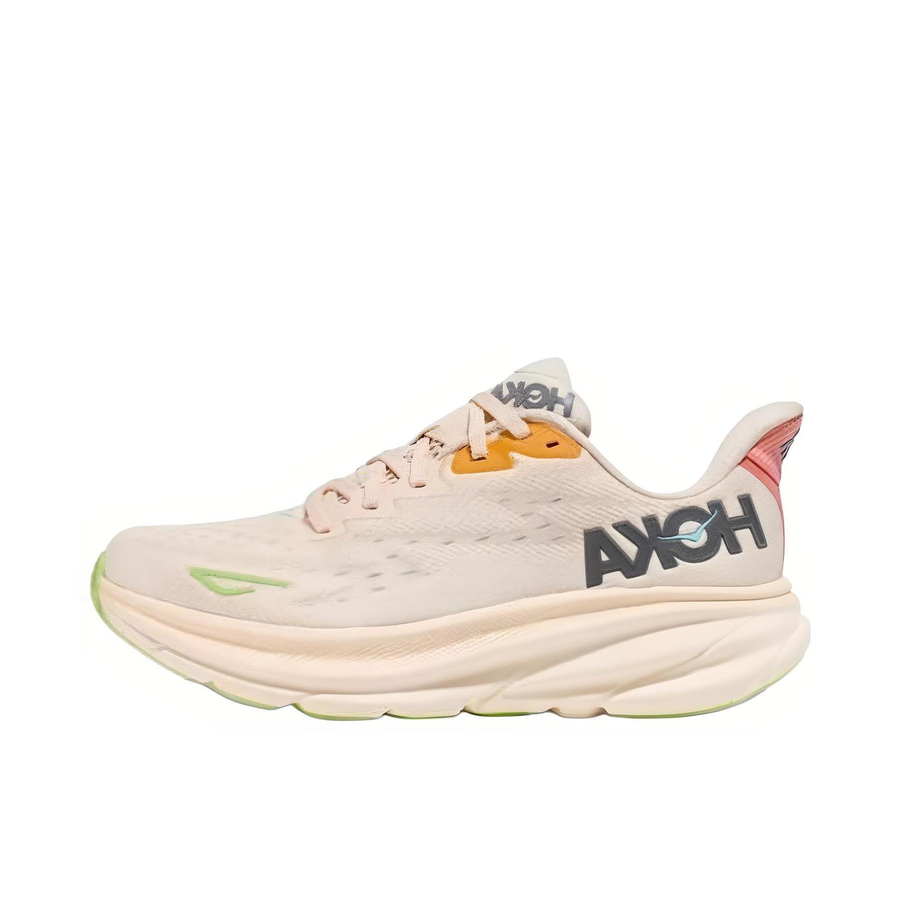 推荐商品：HOKA ONE ONE Clifton 9 克利夫顿 9 舒适减震 跑鞋 女款/米色