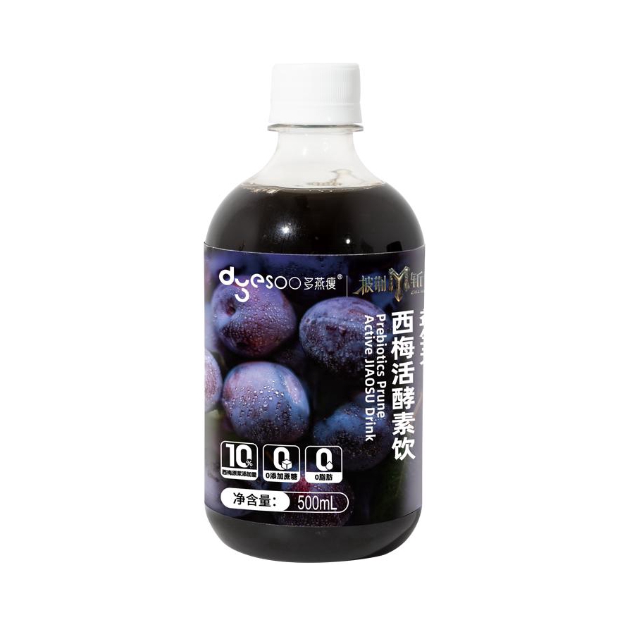 推荐商品：多燕瘦 西梅活酵素饮 瓶装 浓酸益生元西梅饮0脂肪0蔗糖嗨吃搭档不惧油腻