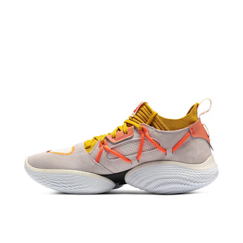 推荐商品：Under Armour/安德玛 Curry Flow POD 健身训练 透气 缓震耐磨 运动 篮球鞋 白色/橙色