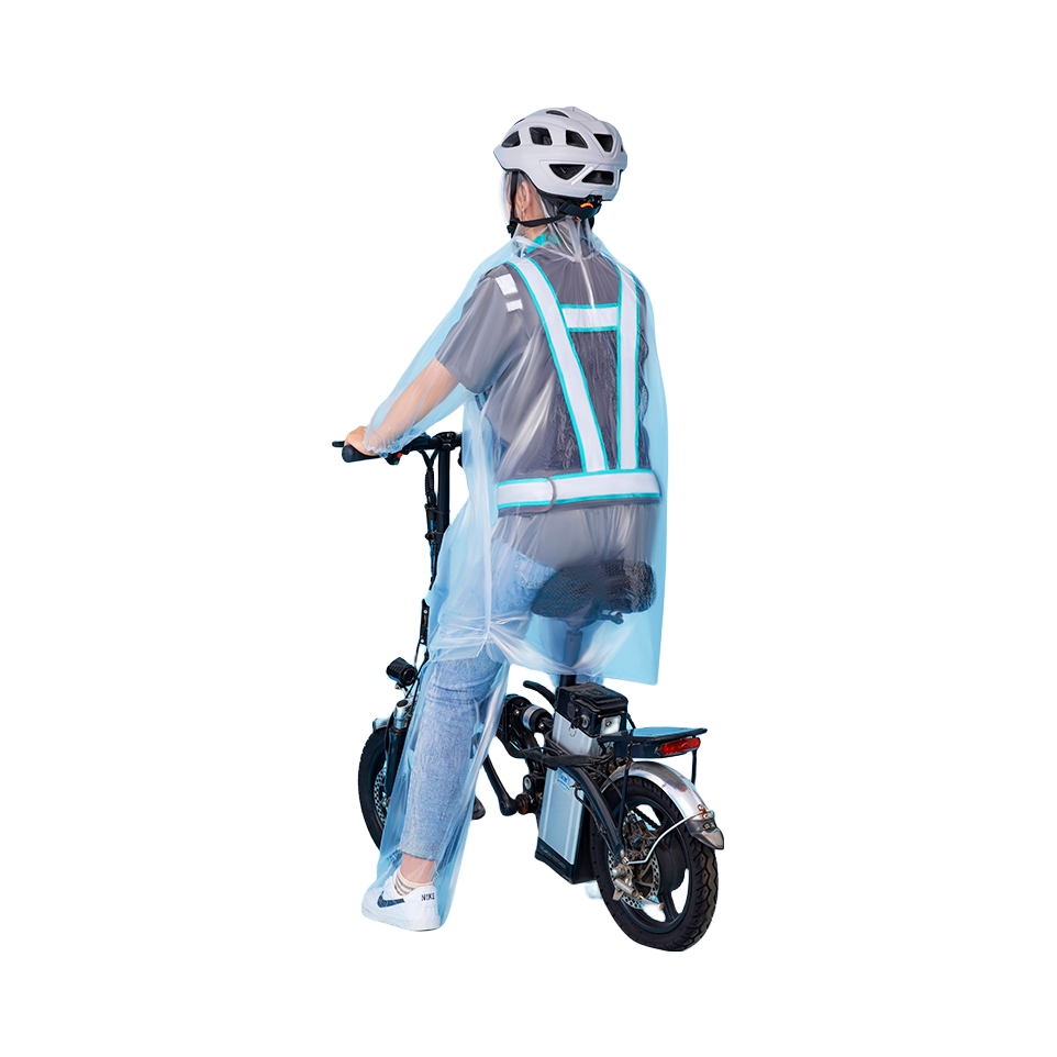 推荐商品：亿泉 折叠式 便携 一次性雨衣