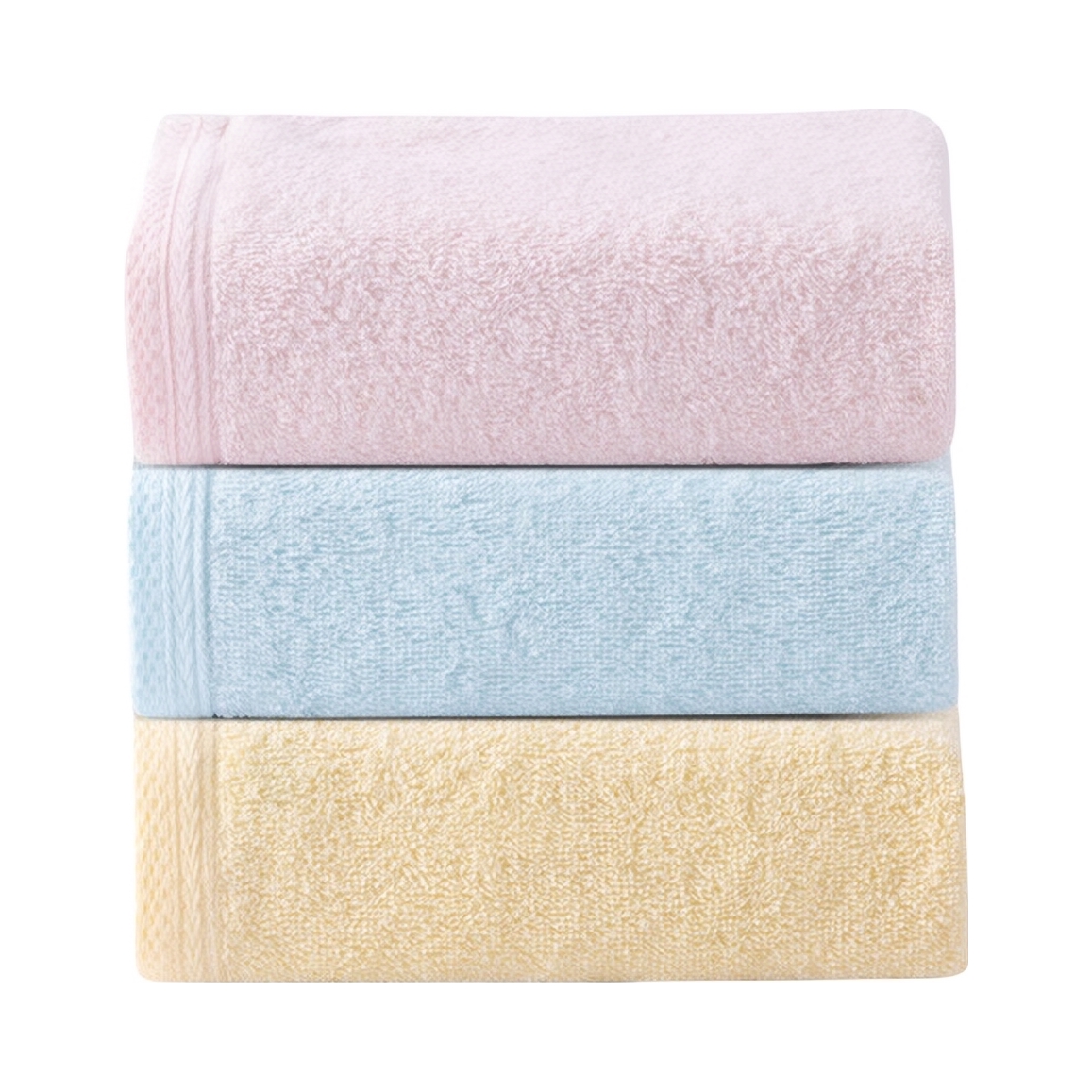 推荐商品：内野 简约素色系列 3条组合装 纯棉柔软吸水速干毛巾