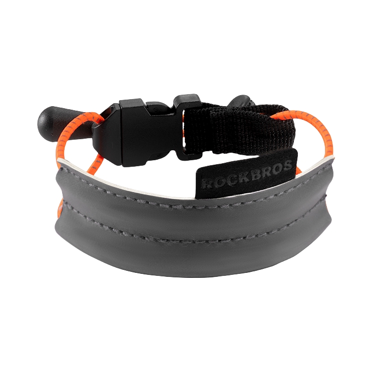 推荐商品：ROCKBROS/洛克兄弟 490001 夜间骑行 安全行驶 裤腿 城市自行车反光绑带