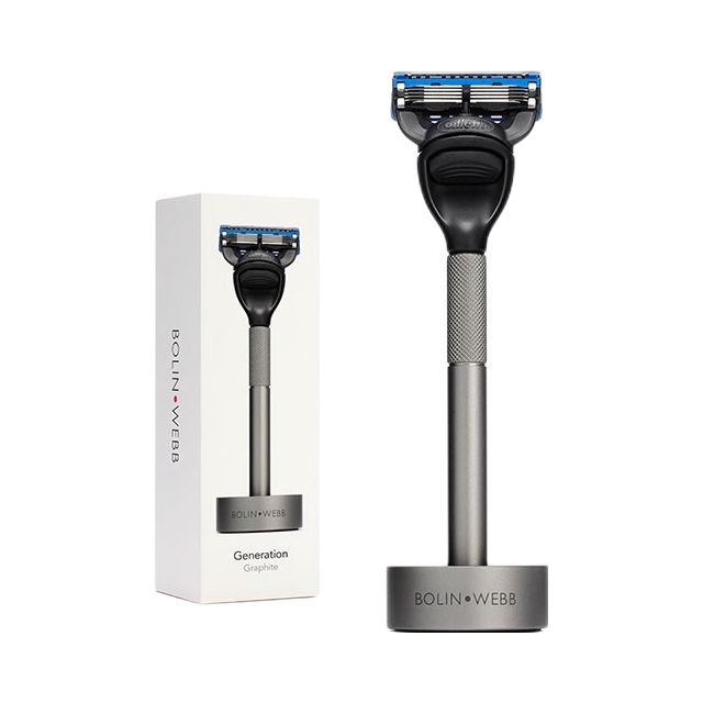 推荐商品：BOLIN WEBB G系列男士手动剃须刀 触感凉爽炫酷实用